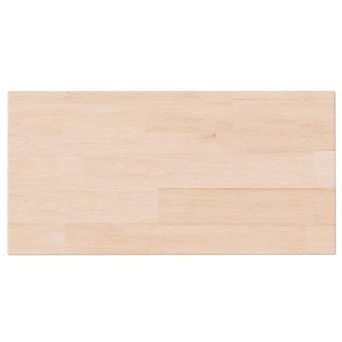 PÓŁKA 40X20X1,5CM SUROWE DREWNO DĘBOWE