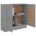 SZAFKA NA KSIĄŻKI SZAROŚĆ BETONU 82,5X30,5X80CM PŁYTA