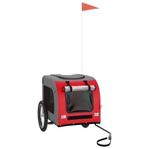 PRZYCZEPKA ROWEROWA DLA ZWIERZĄT PSA KOTA TKANINA OXFORD I ŻELAZO