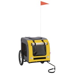 PRZYCZEPKA ROWEROWA DLA ZWIERZĄT PSA KOTA TKANINA OXFORD I ŻELAZO