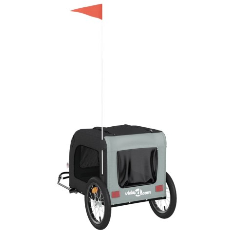 PRZYCZEPKA ROWEROWA DLA ZWIERZĄT PSA KOTA TKANINA OXFORD I ŻELAZO