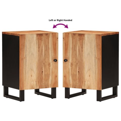 SZAFKA ŁAZIENKOWA 38X33X58CM DREWNO AKACJOWE