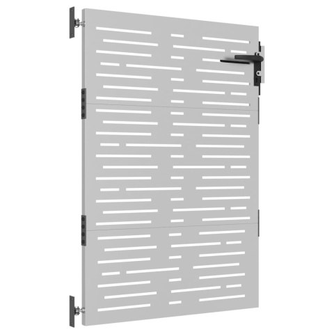 FURTKA OGRODOWA 85X125CM MOTYW PROSTOKĄTÓW STAL KORTENOWSKA