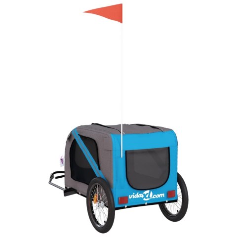 PRZYCZEPKA ROWEROWA DLA ZWIERZĄT PSA KOTA TKANINA OXFORD I ŻELAZO