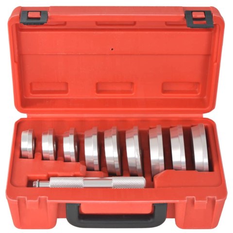 10-CZĘŚCIOWY ZESTAW DO MONTAŻU ŁOŻYSK KOŁA I USZCZELNIACZY