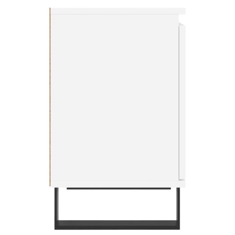 SZAFKI NOCNE 2 SZT BIAŁE 40X30X50CM