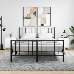 SZAFKI NOCNE 2 SZT BIAŁE 40X30X50CM