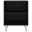 SZAFKI NOCNE 2 SZT CZARNE 40X30X50CM