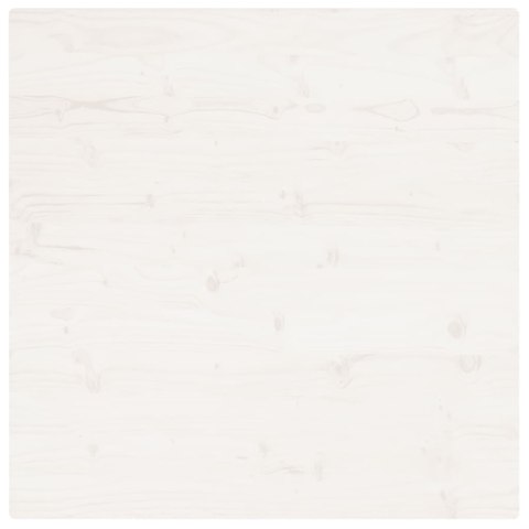 BLAT STOŁU BIAŁY 90X90X2,5CM DREWNO SOSNOWE KWADRATOWY