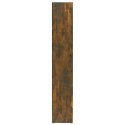 SZAFKI NA PŁYTY CD 2 SZT PRZYDYMIONY DĄB 21X16X93,5CM