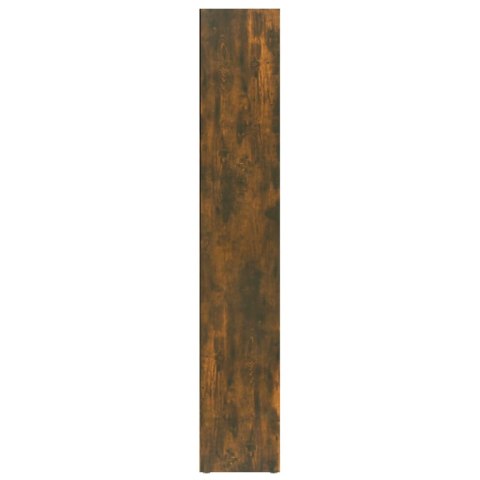SZAFKI NA PŁYTY CD 2 SZT PRZYDYMIONY DĄB 21X16X93,5CM