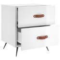SZAFKA NOCNA POŁYSK BIAŁA 40X35X47,5CM