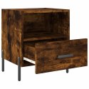 SZAFKI NOCNE 2 SZT. PRZYDYMIONY DĄB 40X35X47,5CM