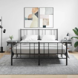 SZAFKI NOCNE 2 SZT SZAROŚĆ BETONU 40X35X47,5CM