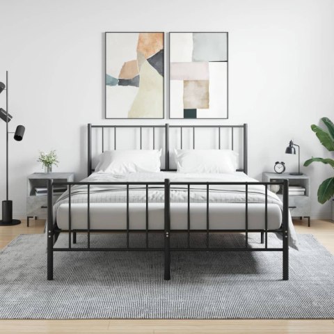 SZAFKI NOCNE 2 SZT SZAROŚĆ BETONU 40X35X47,5CM