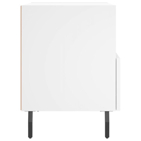 SZAFKI NOCNE 2 SZT BIAŁE 40X35X47,5CM