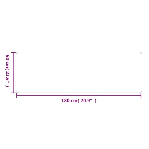 CHODNIK DYWANOWY ANTRACYTOWY 60X180CM