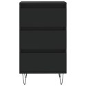 KOMODA CZARNA 40X35X70CM