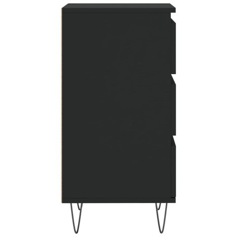 KOMODA CZARNA 40X35X70CM