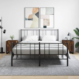 SZAFKI NOCNE 2SZT PRZYDYMIONY DĄB 40X40X50CM