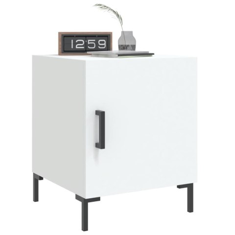 SZAFKI NOCNE 2 SZT BIAŁE 40X40X50CM