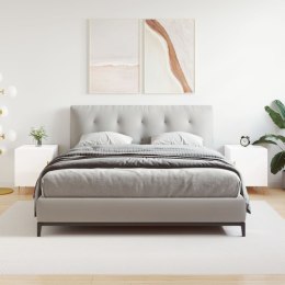 SZAFKI NOCNE 2 SZT BIAŁE POŁYSK 40X40X50CM