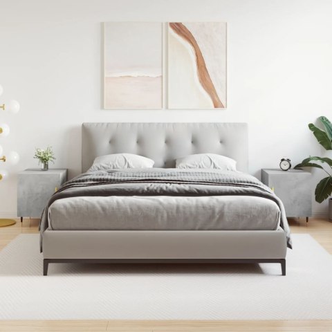 SZAFKI NOCNE 2 SZT SZAROŚĆ BETONU 40X40X50CM