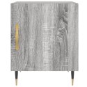 SZAFKI NOCNE 2SZT SZARY DĄB SONOMA 40X40X50CM