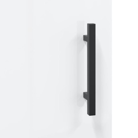 SZAFKI NOCNE 2 SZT BIAŁE POŁYSK 40X40X50CM