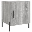 SZAFKI NOCNE 2SZT SZARY DĄB SONOMA 40X40X50CM