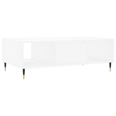 STOLIK KAWOWY BIAŁY 104X60X35CM