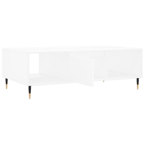 STOLIK KAWOWY BIAŁY 104X60X35CM