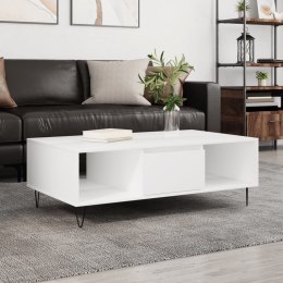 STOLIK KAWOWY BIAŁY 104X60X35CM
