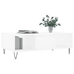 STOLIK KAWOWY BIAŁY 104X60X35CM