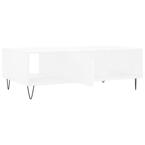 STOLIK KAWOWY BIAŁY 104X60X35CM