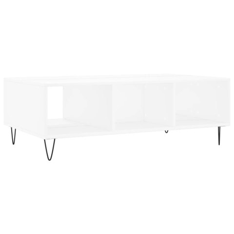 STOLIK KAWOWY BIAŁY 104X60X35CM