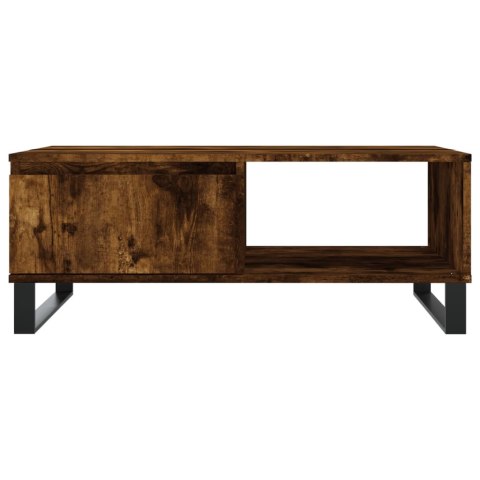 STOLIK KAWOWY PRZYDYMIONY DĄB 90X60X35CM