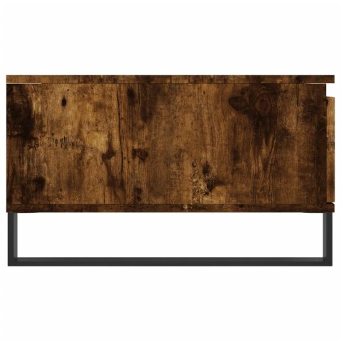 STOLIK KAWOWY PRZYDYMIONY DĄB 90X60X35CM
