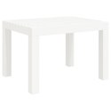 STOLIK OGRODOWY BIAŁY 59X47X40CM PP