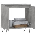 SZAFKA ŁAZIENKOWA SZAROŚĆ BETONU 58X33X60CM
