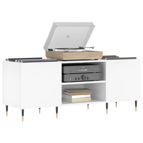 SZAFKA NA PŁYTY BIAŁA 121X38X48CM