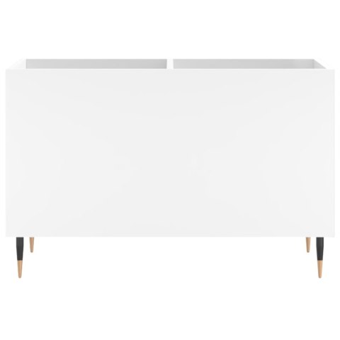 SZAFKA NA PŁYTY WINYLOWE BIAŁA 74,5X38X48CM