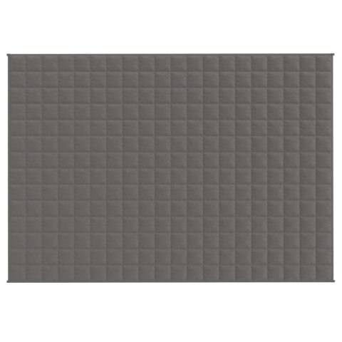 KOC OBCIĄŻENIOWY SZARY 138X200CM 6KG TKANINA