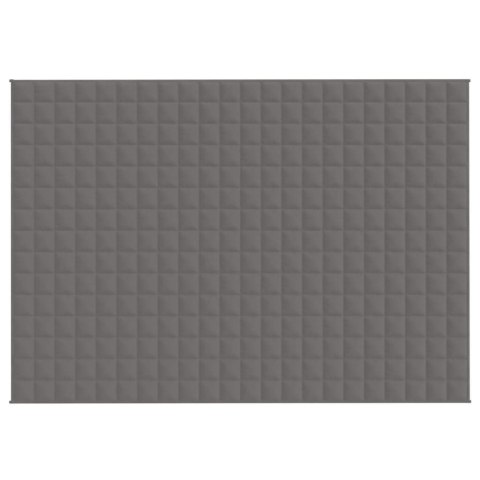 KOC OBCIĄŻENIOWY SZARY 155X220CM 11KG TKANINA