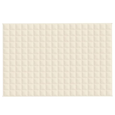 KOC OBCIĄŻENIOWY KREMOWY 120X180CM 5KG TKANINA