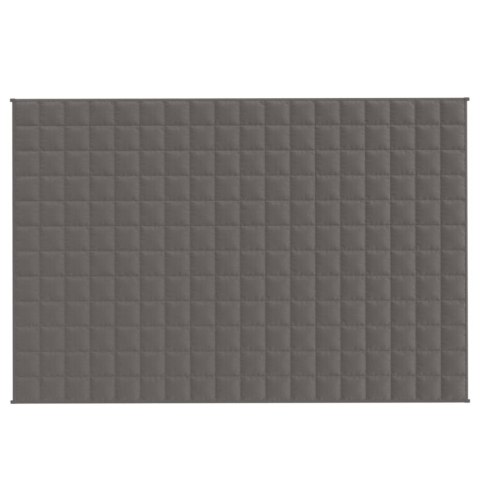 KOC OBCIĄŻENIOWY SZARY 120X180CM 9KG TKANINA