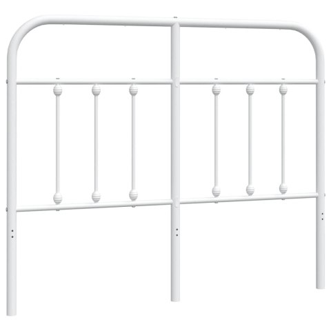 METALOWE WEZGŁOWIE BIAŁE 120CM