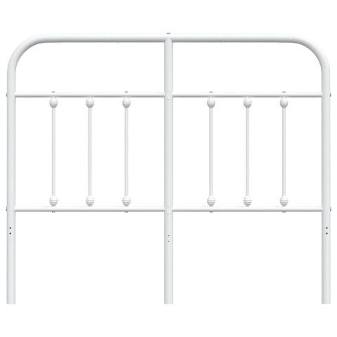 METALOWE WEZGŁOWIE BIAŁE 120CM