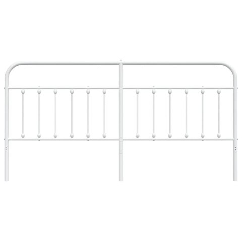 METALOWE WEZGŁOWIE BIAŁE 193CM