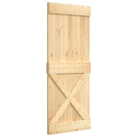 DRZWI 90X210CM DREWNO SOSNOWE